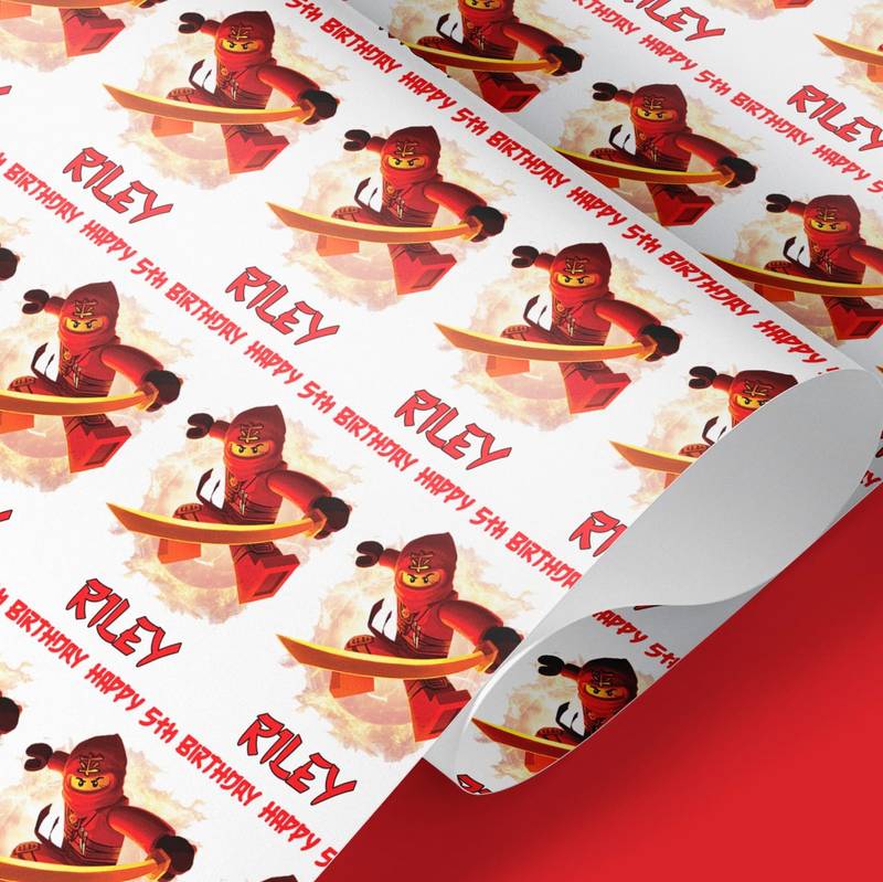 Kai Ninja Wrapping Paper