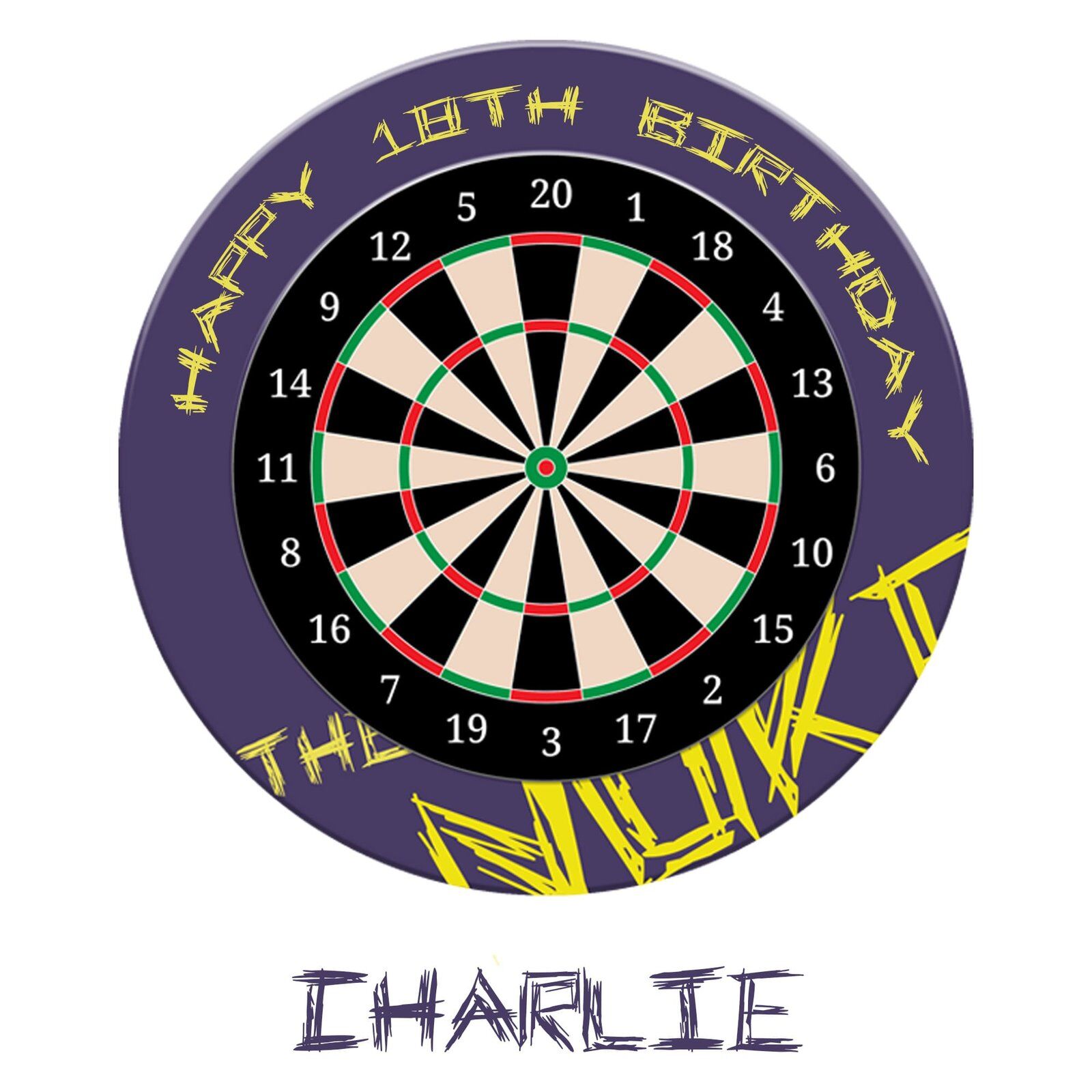 Luke Littler themed darts Wrapping Paper