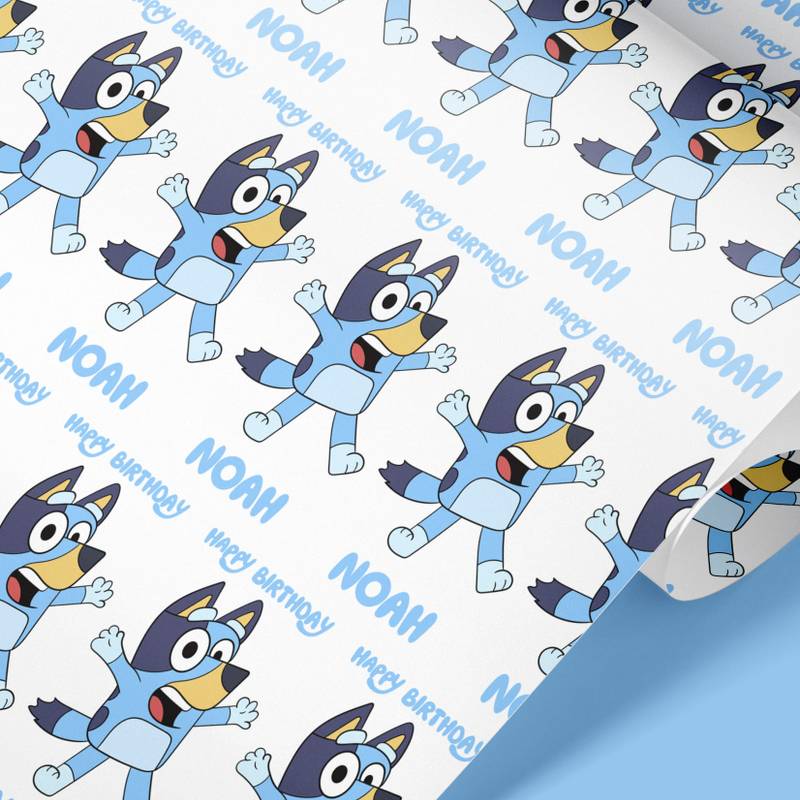 Bluey Wrapping Paper