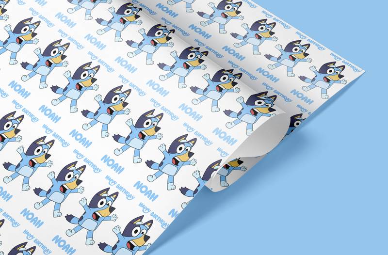 Bluey Wrapping Paper
