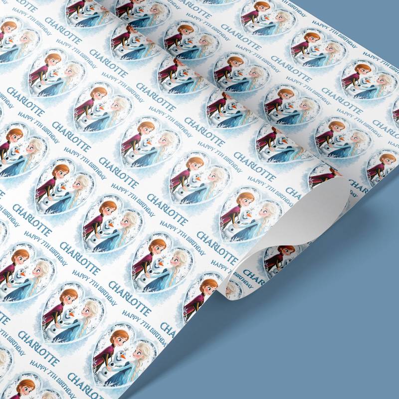 Frozen Wrapping Paper