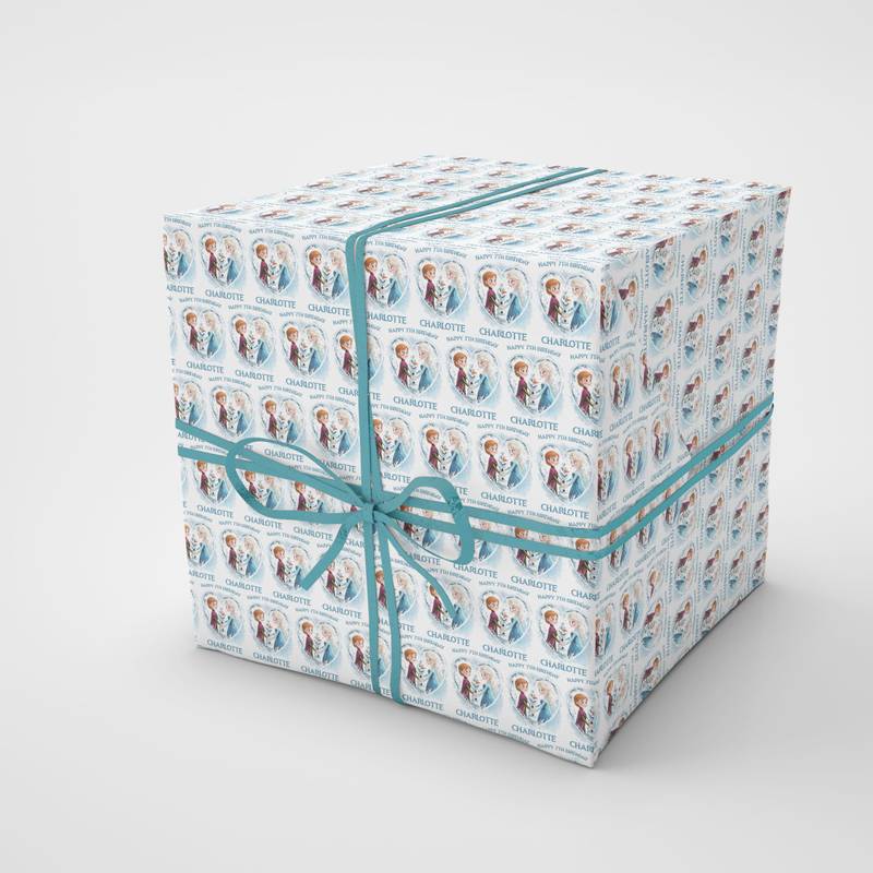 Frozen Wrapping Paper