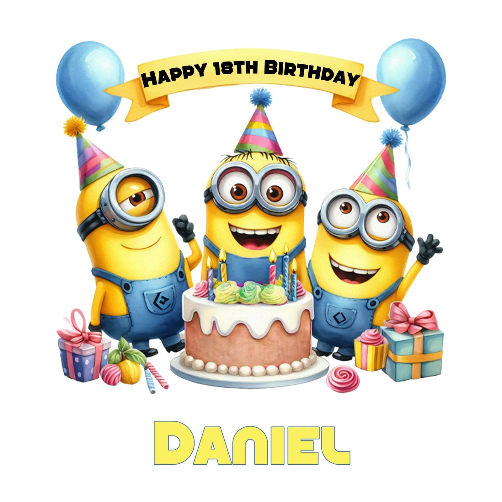 Minions Wrapping Paper