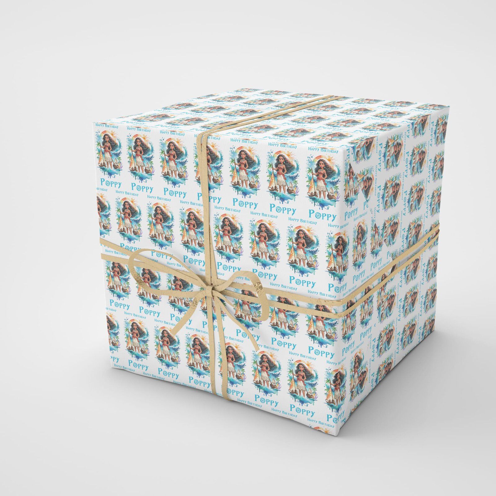 Moana Wrapping Paper