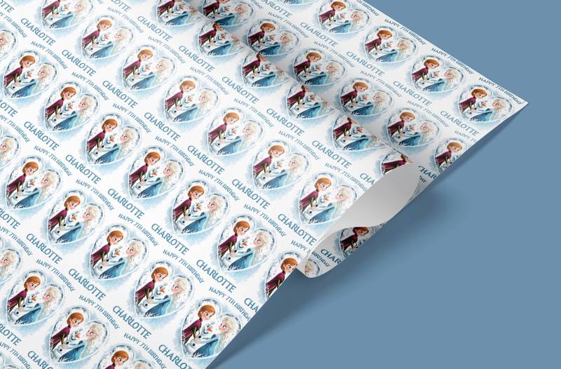 Frozen Wrapping Paper