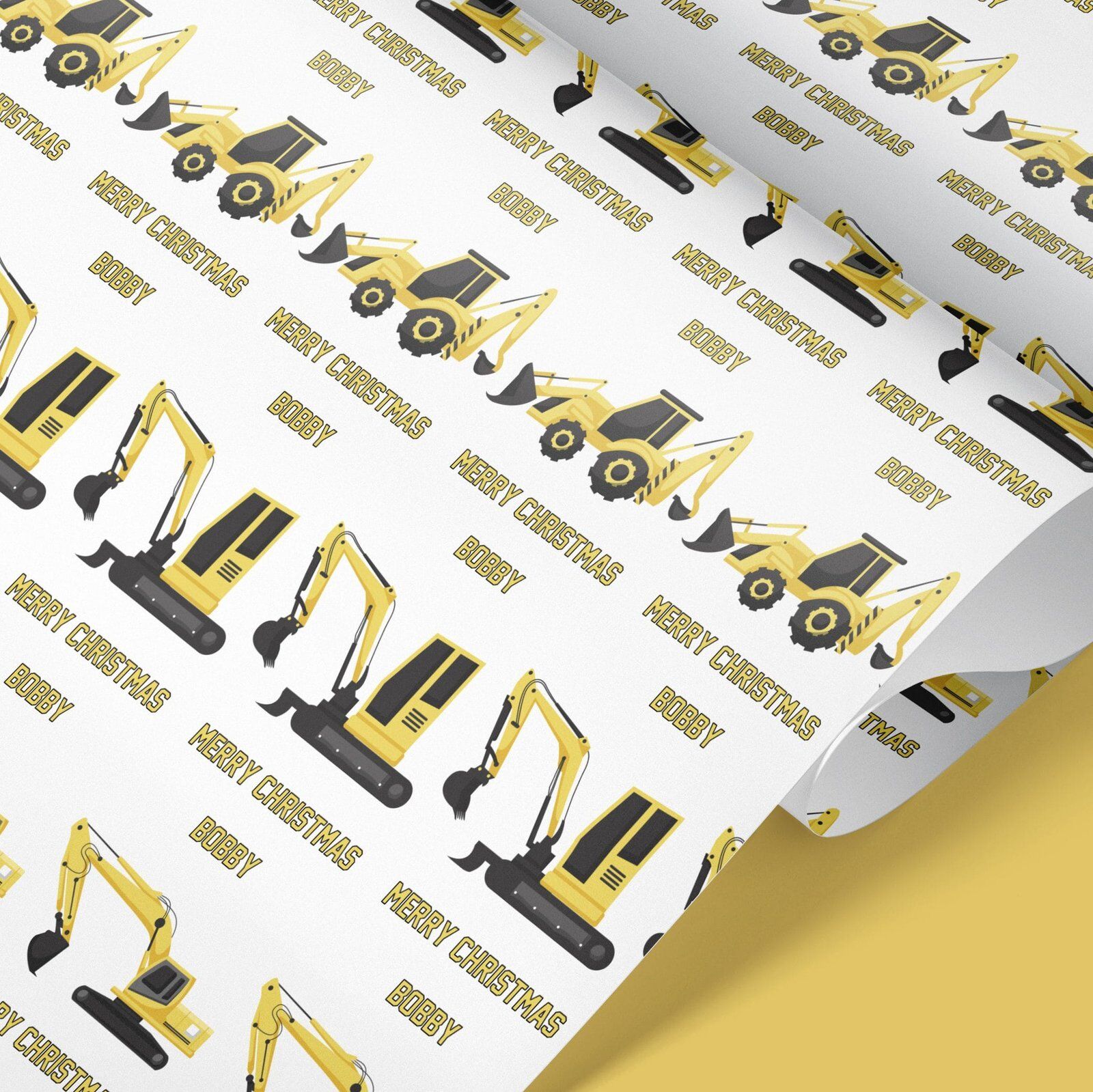 yellow diggers giftwrap