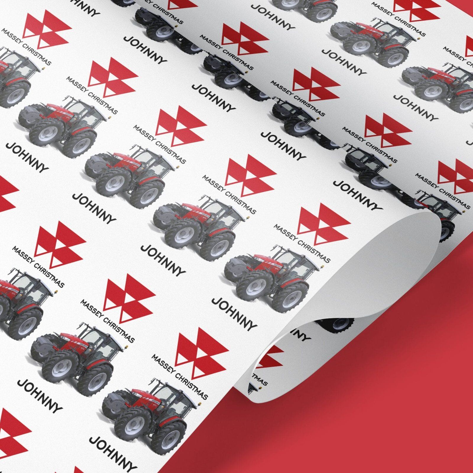 tractor giftwrap