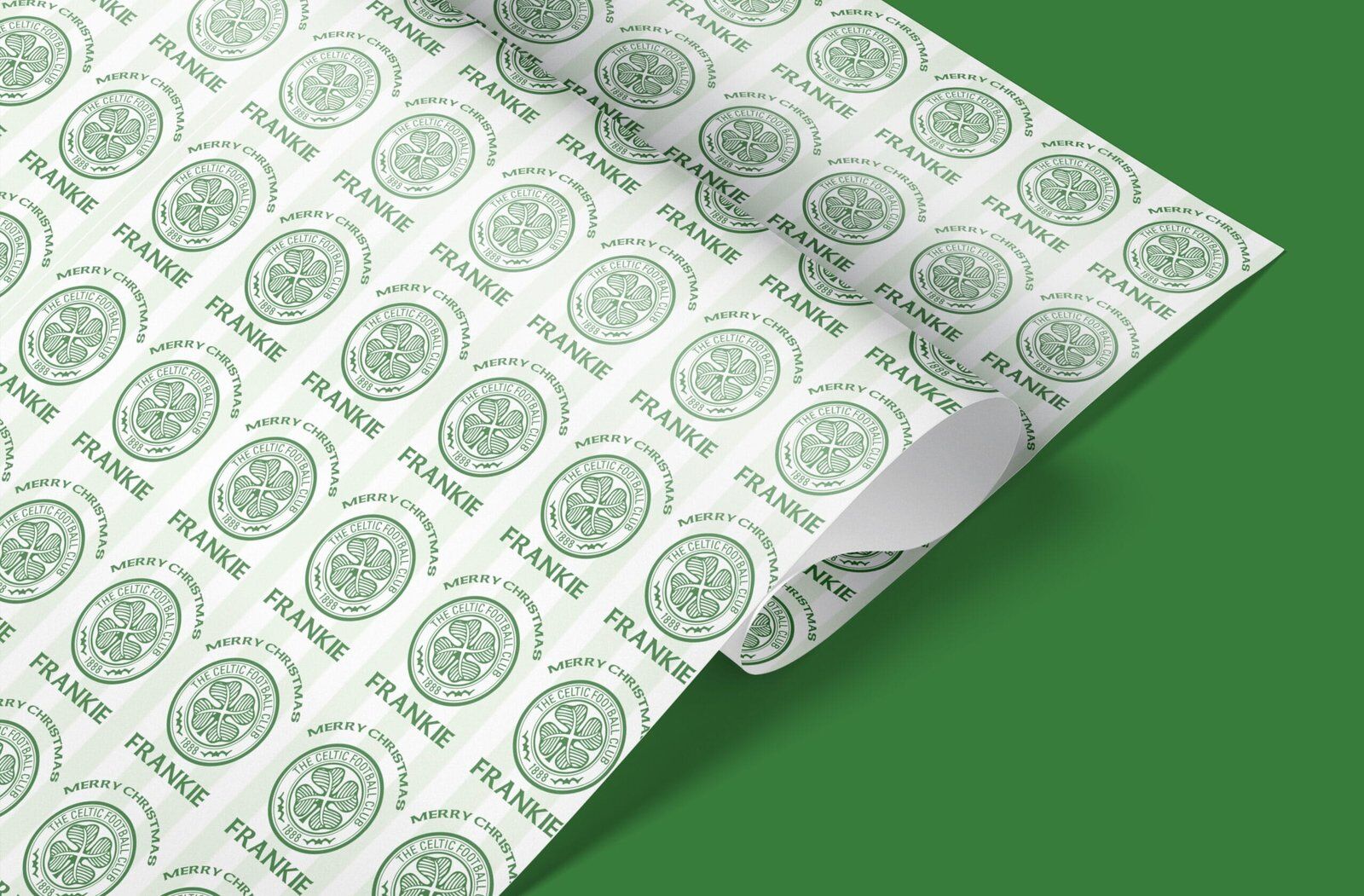 Celtic football club gift wrap
