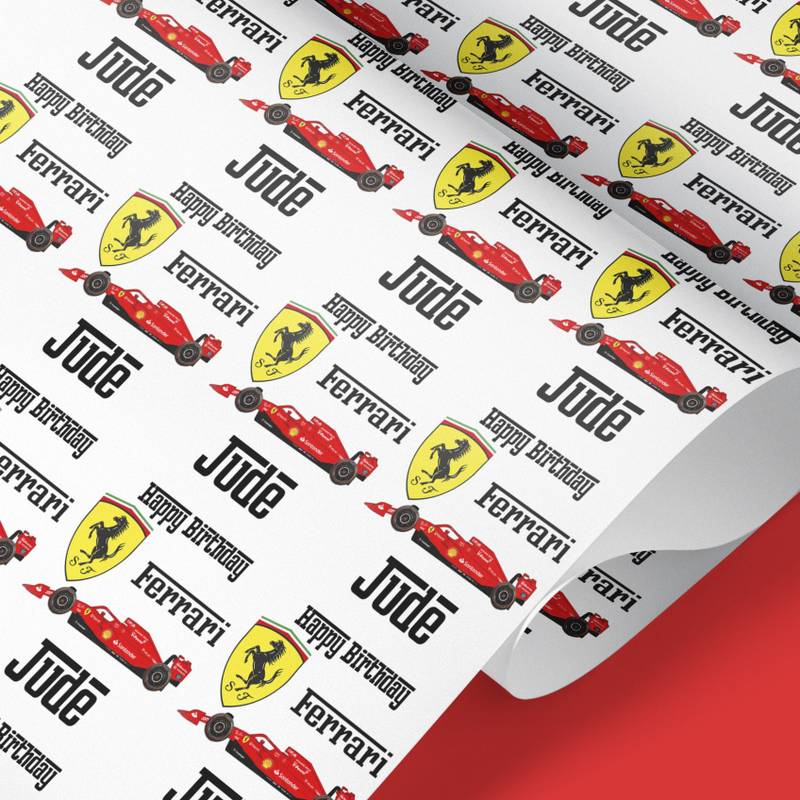 ferrari giftwrapping