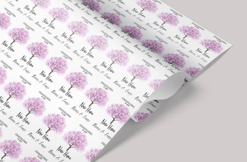 New home gift wrap