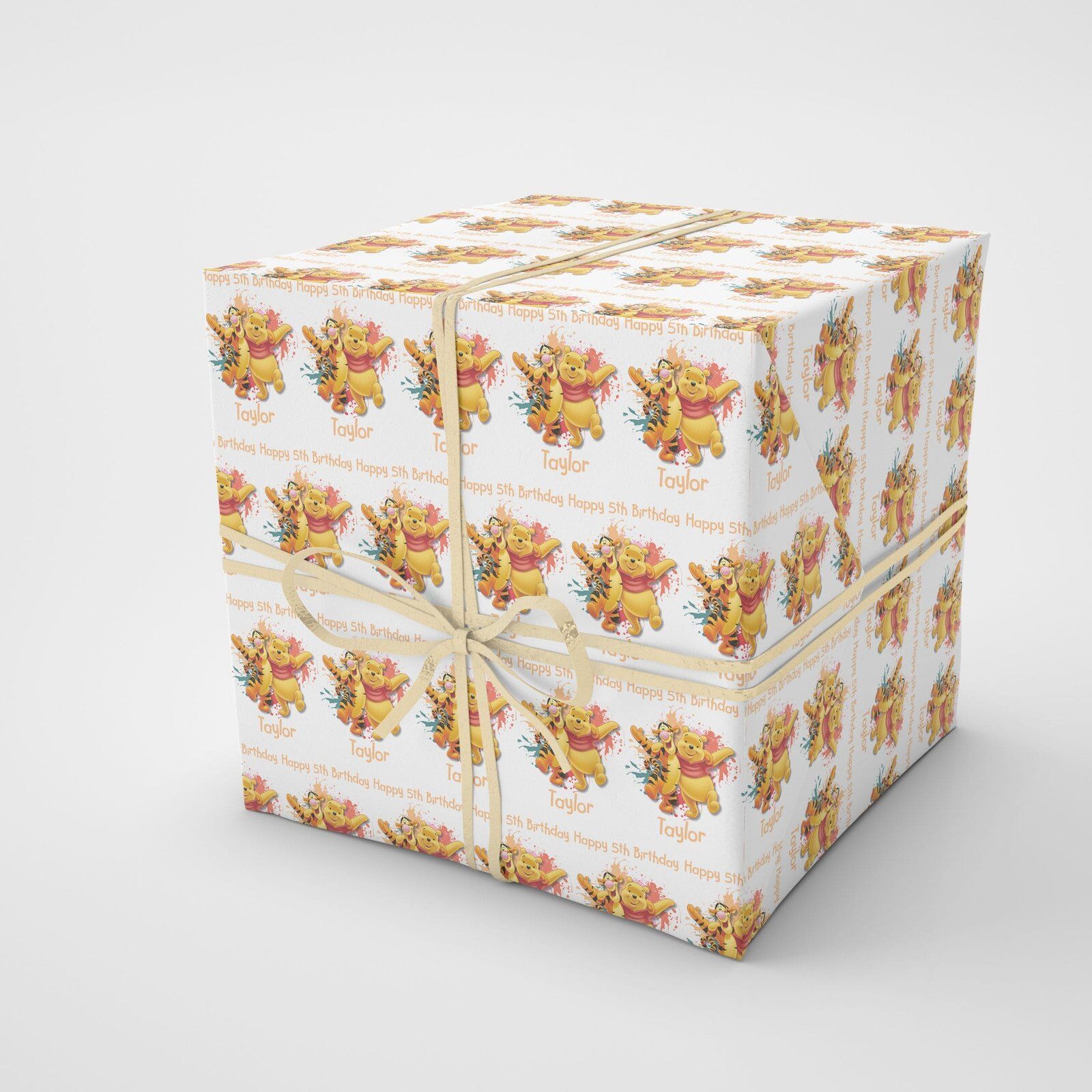 Winnie the Pooh gift wrap