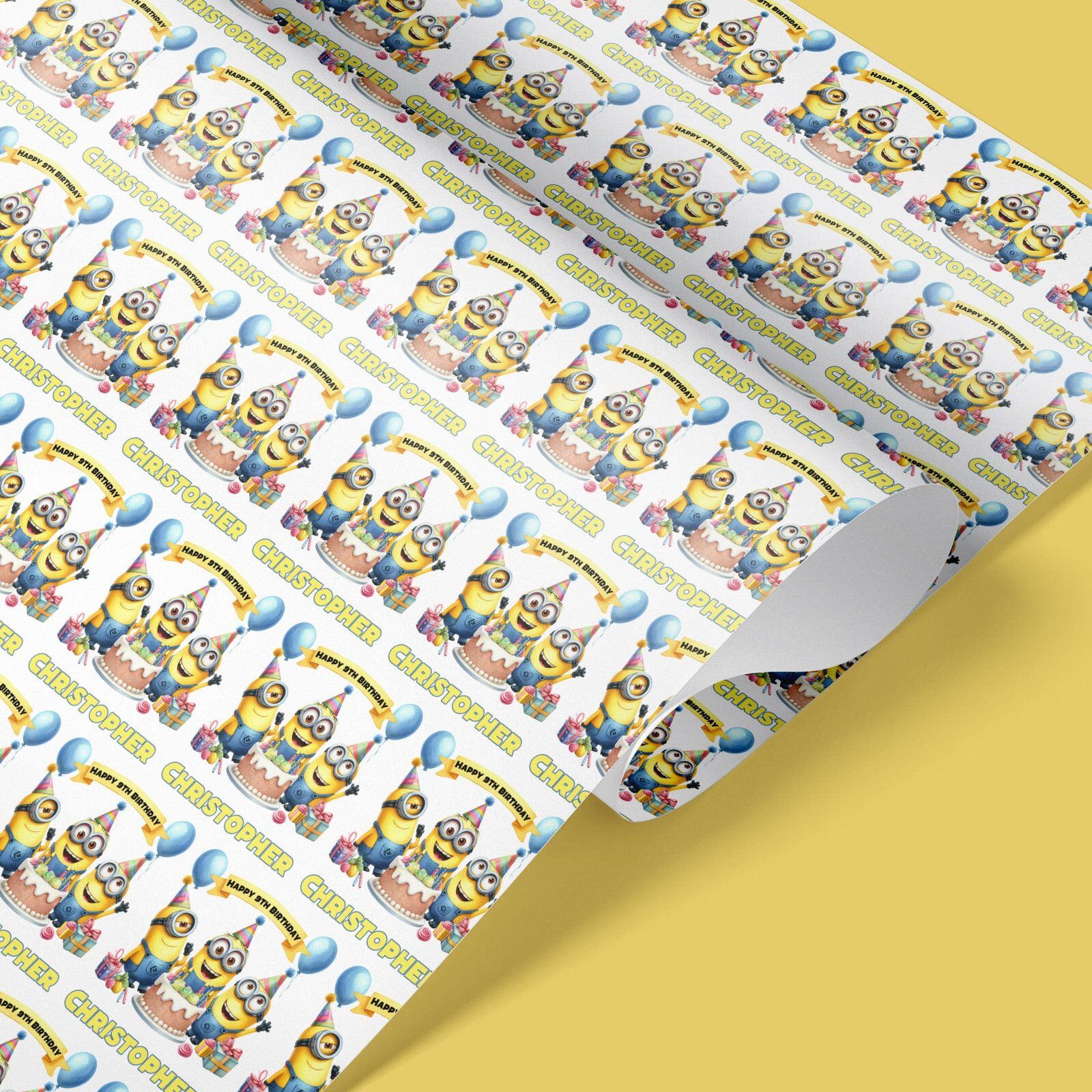 Minions Wrapping Paper