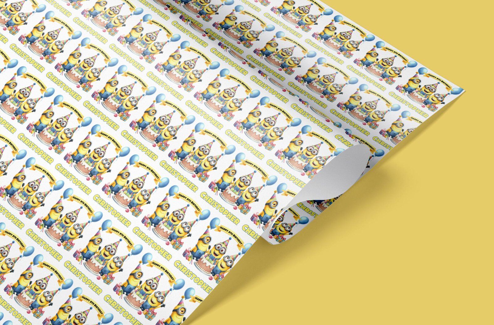 Minions Wrapping Paper