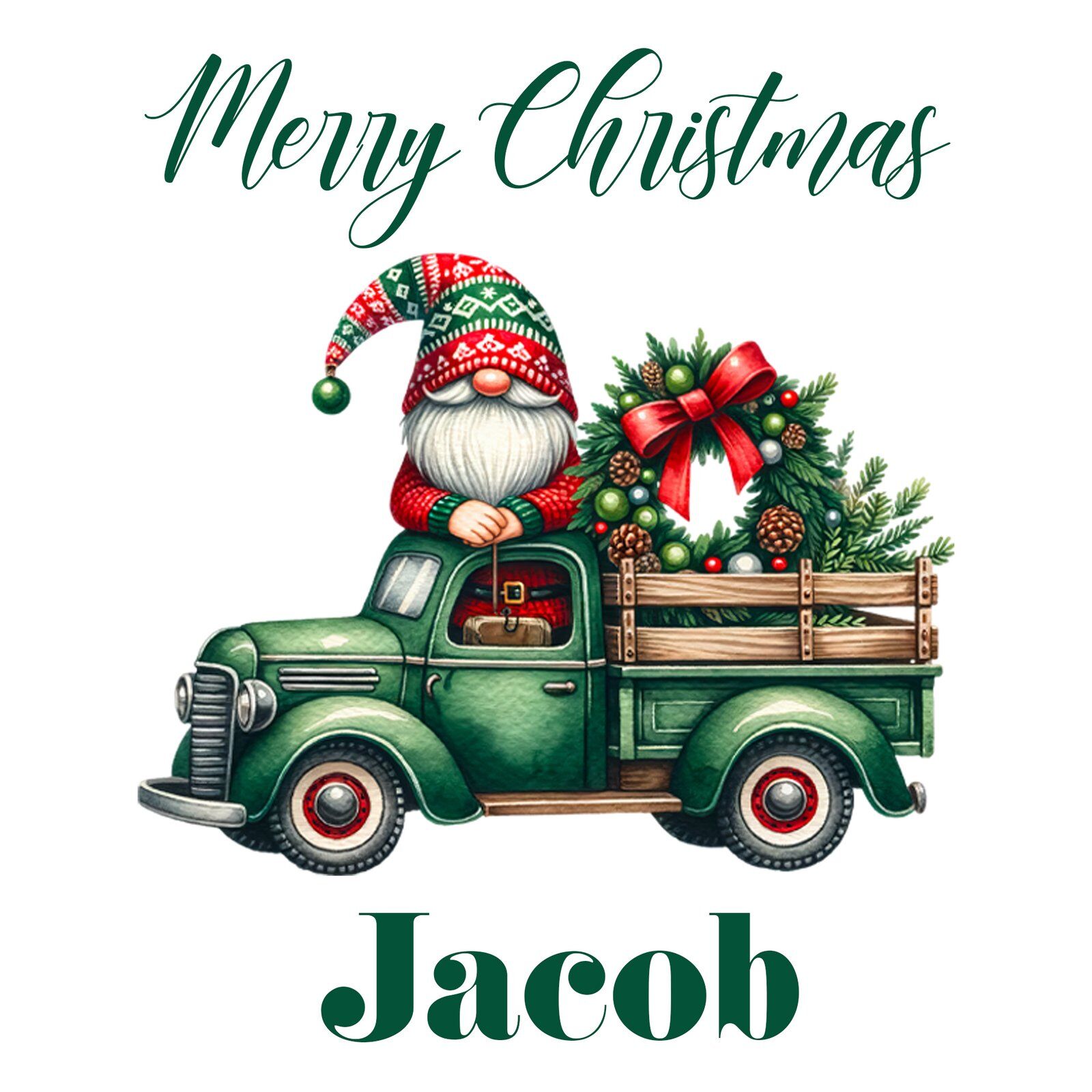 christmas truck