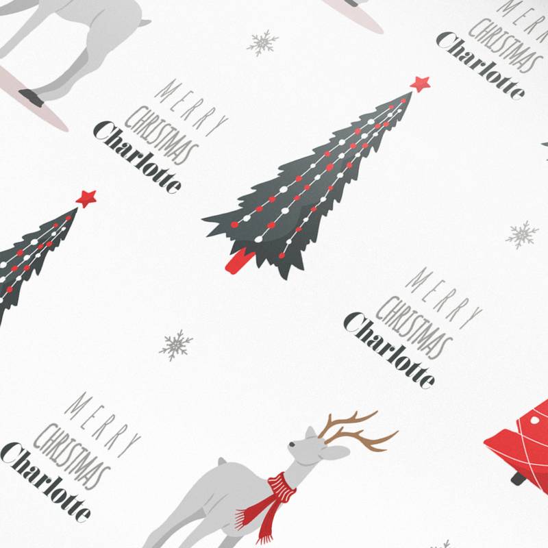 christmas wrapping paper