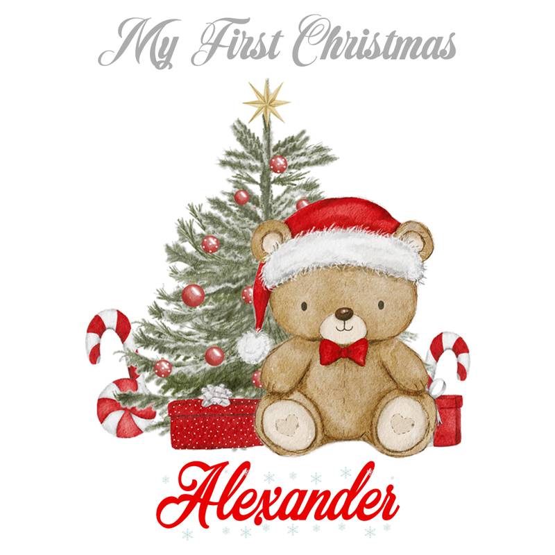 christmas teddy bear design