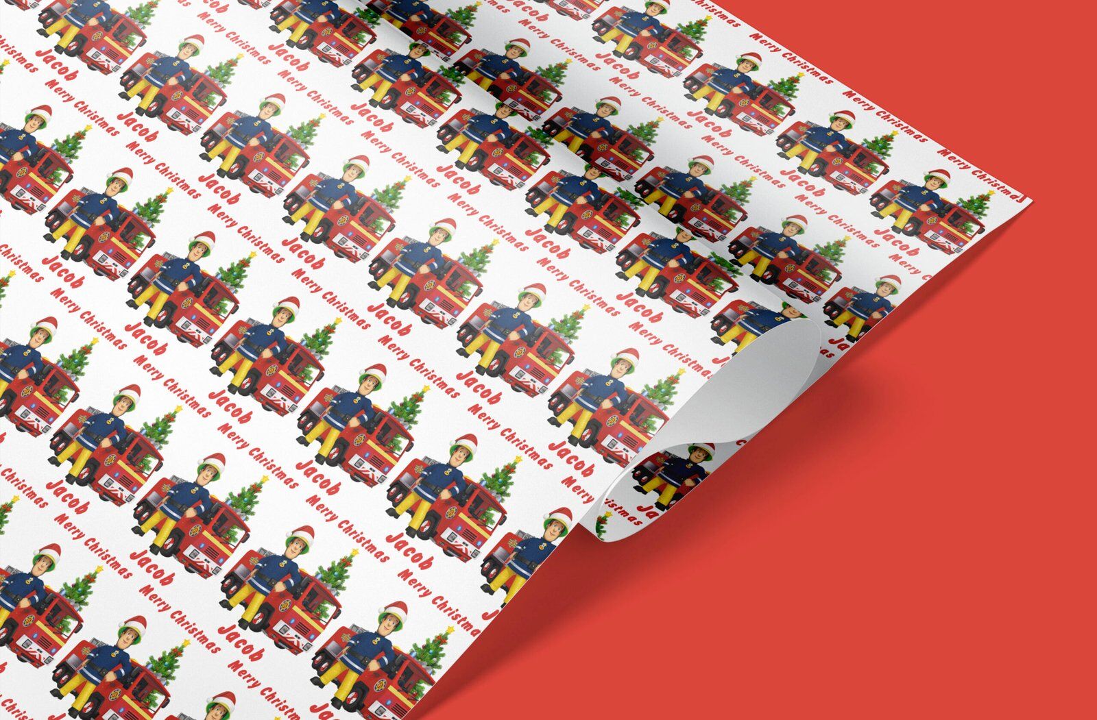 christmas wrapping paper roll