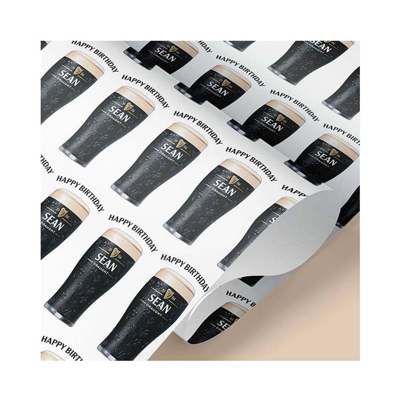Pint of Guinness Stout Wrapping Paper