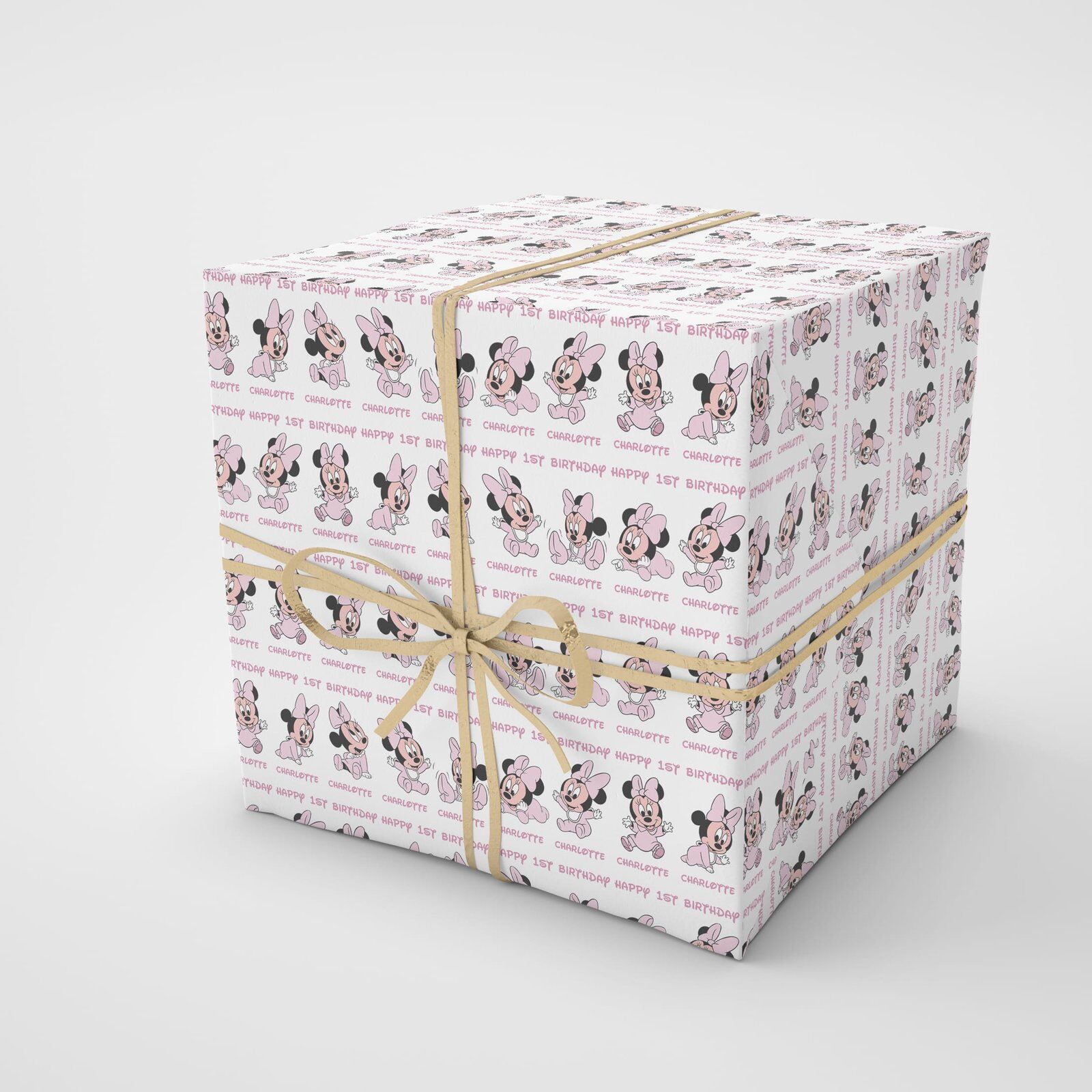 Baby Minnie Mouse Wrapping Paper
