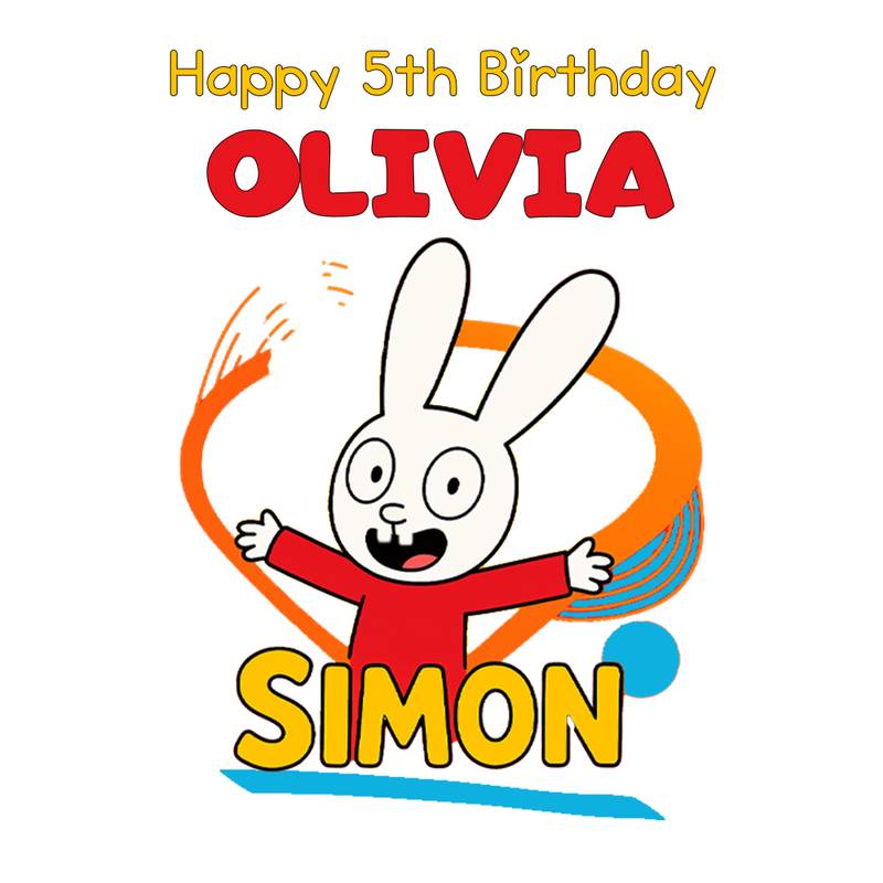 Simon rabbit birthday