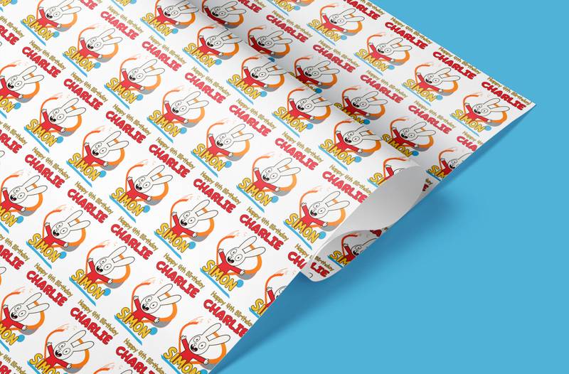 simon wrapping paper