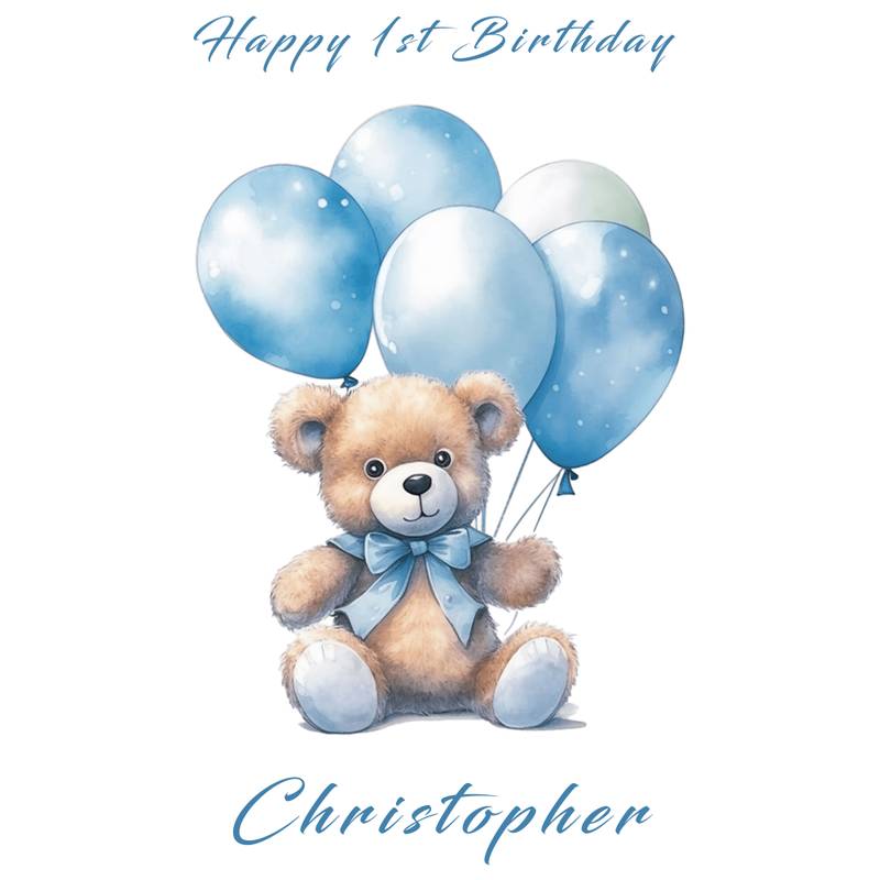 blue balloons