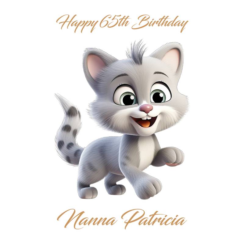 personalised cat design
