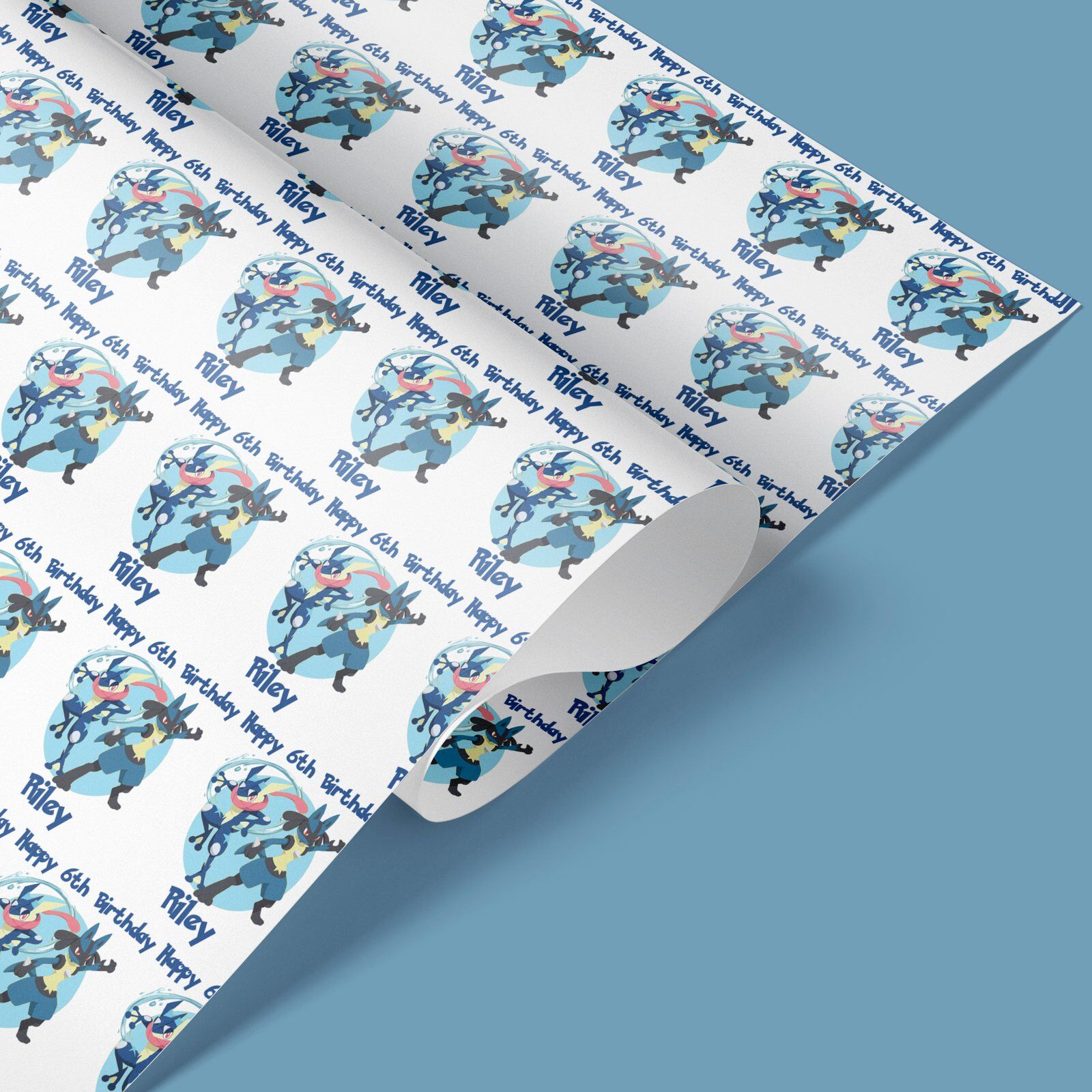 pokemon wrapping paper