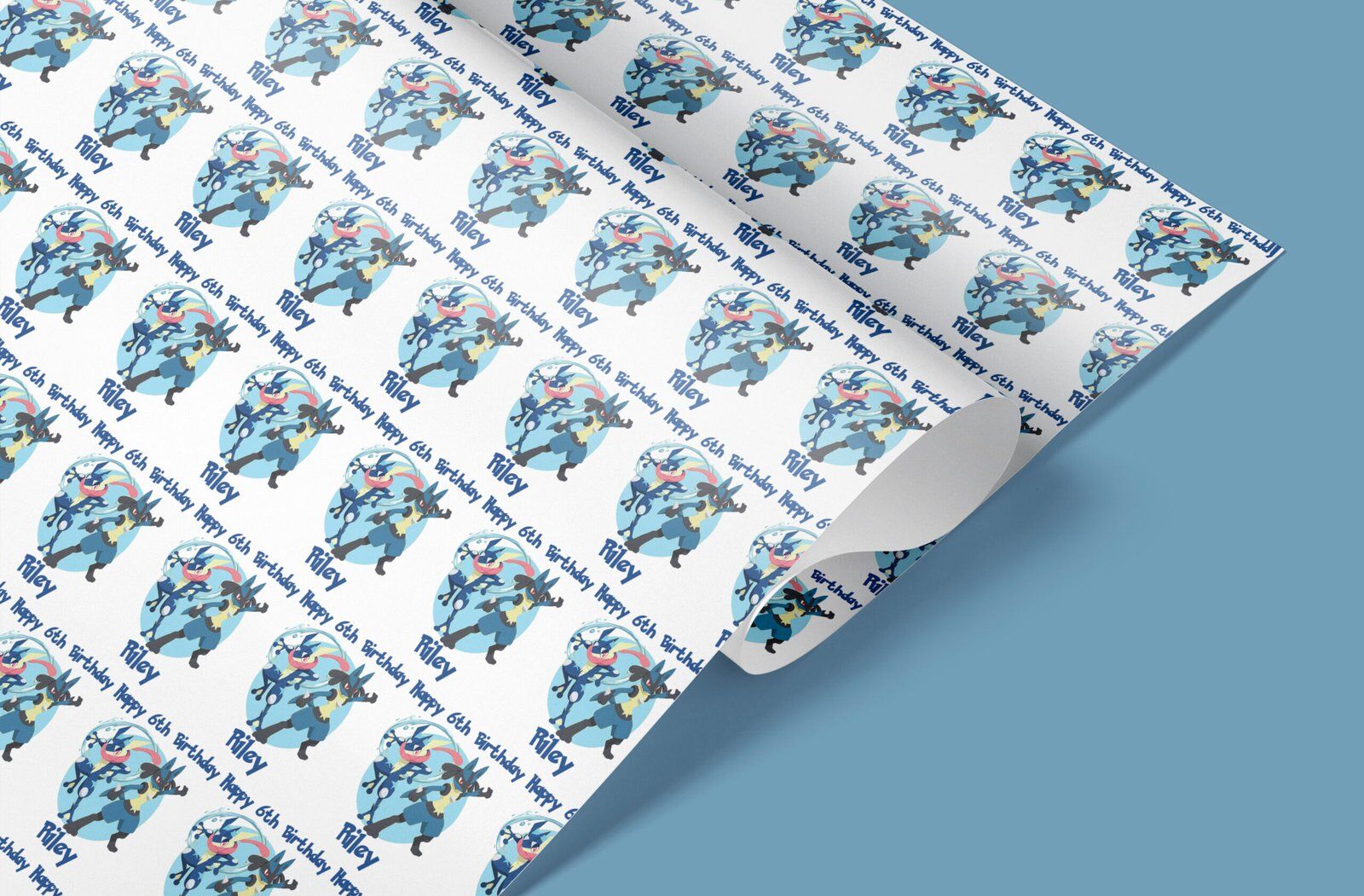 ninja wrapping paper