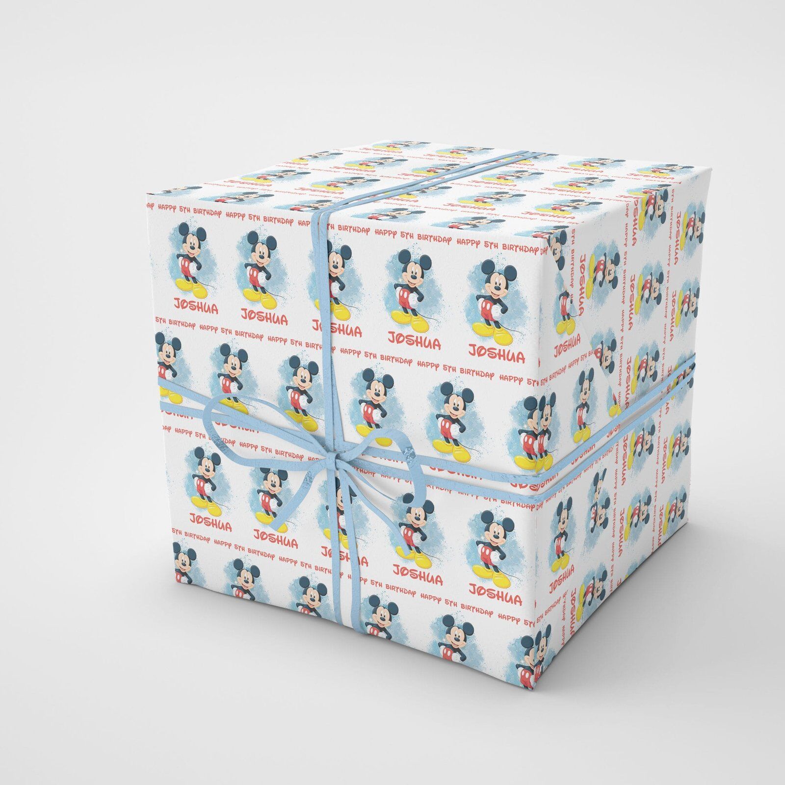 Mickey Mouse giftwrap