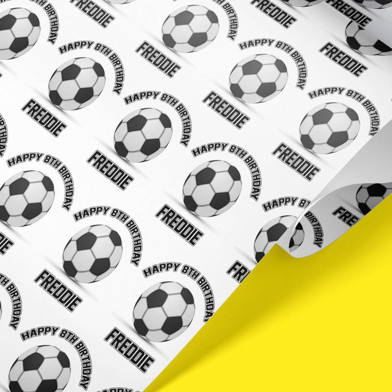 Football Wrapping Paper