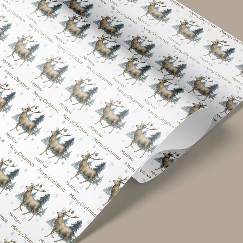 christmas wrapping paper