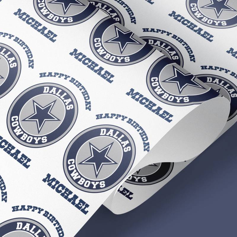 cowboys giftwrap
