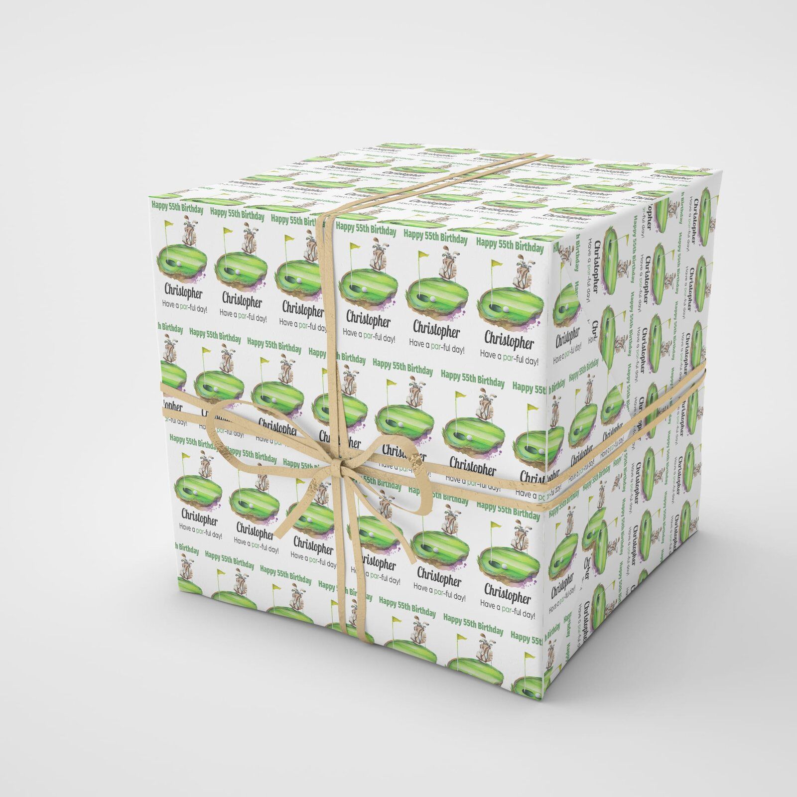 Golf Wrapping Paper